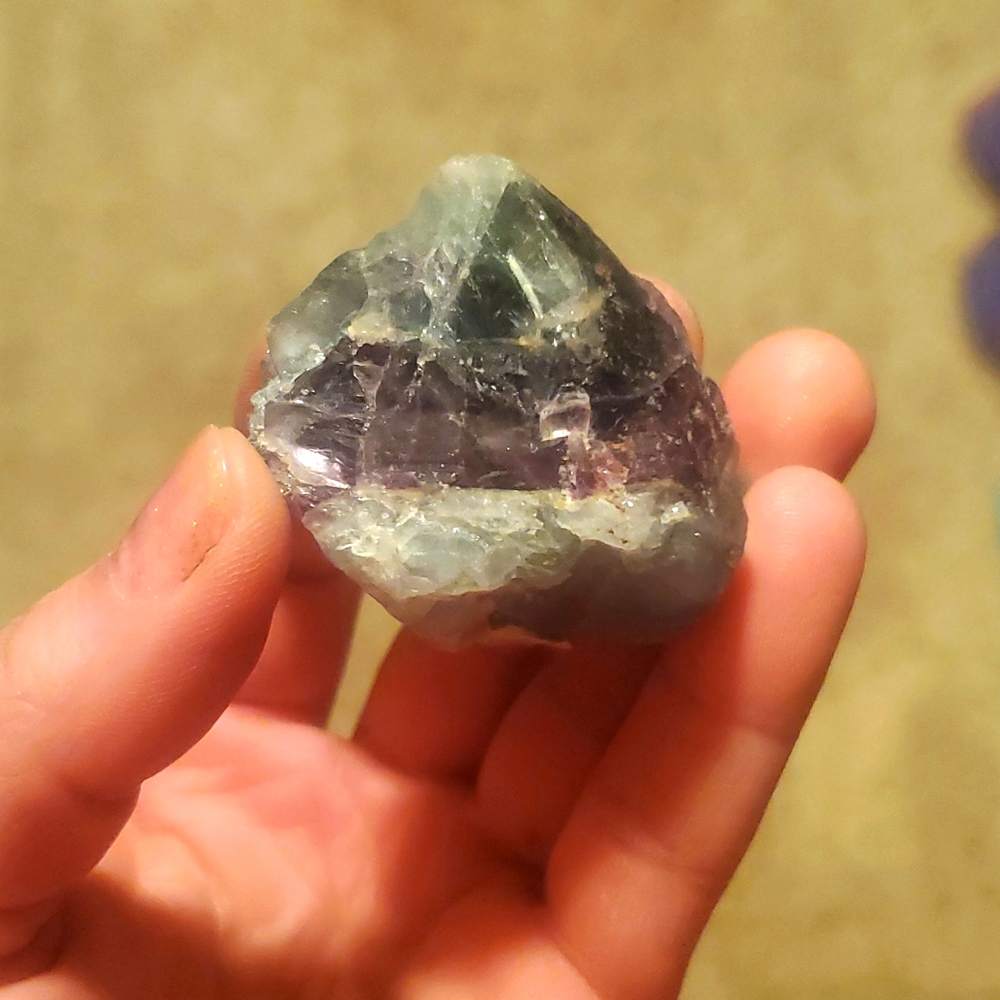 Beautiful hunk of multicolored FLUORITE!